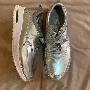 Silver Nike Air Max